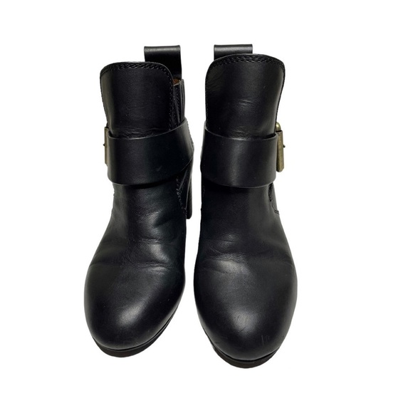 SEE BY CHLOE Cappa Leather Buckle Booties size 35 - Picture 5 of 9